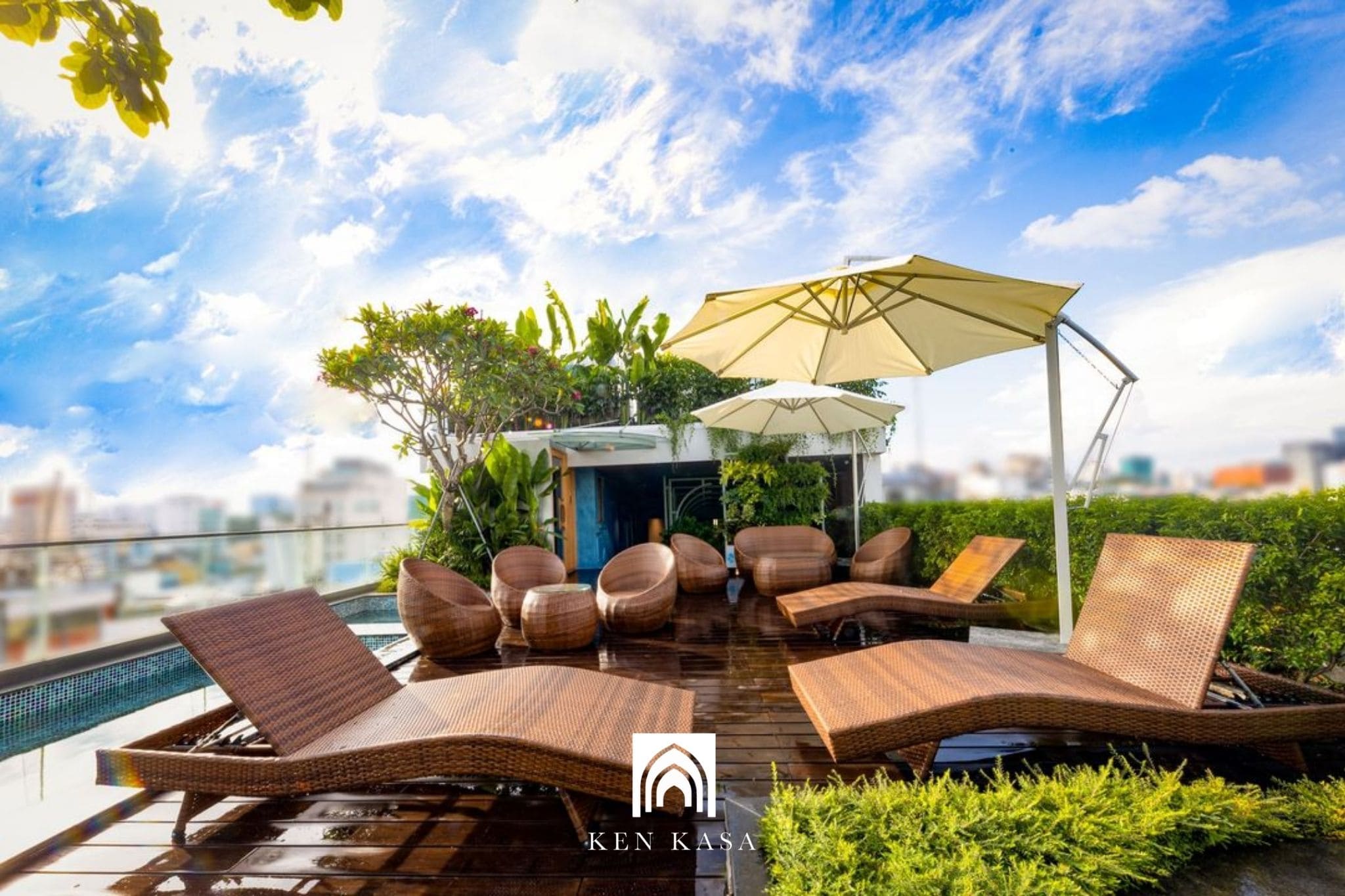 Thiết kế nội thất khu vực tiện &iacute;ch kh&aacute;ch sạn 4 sao